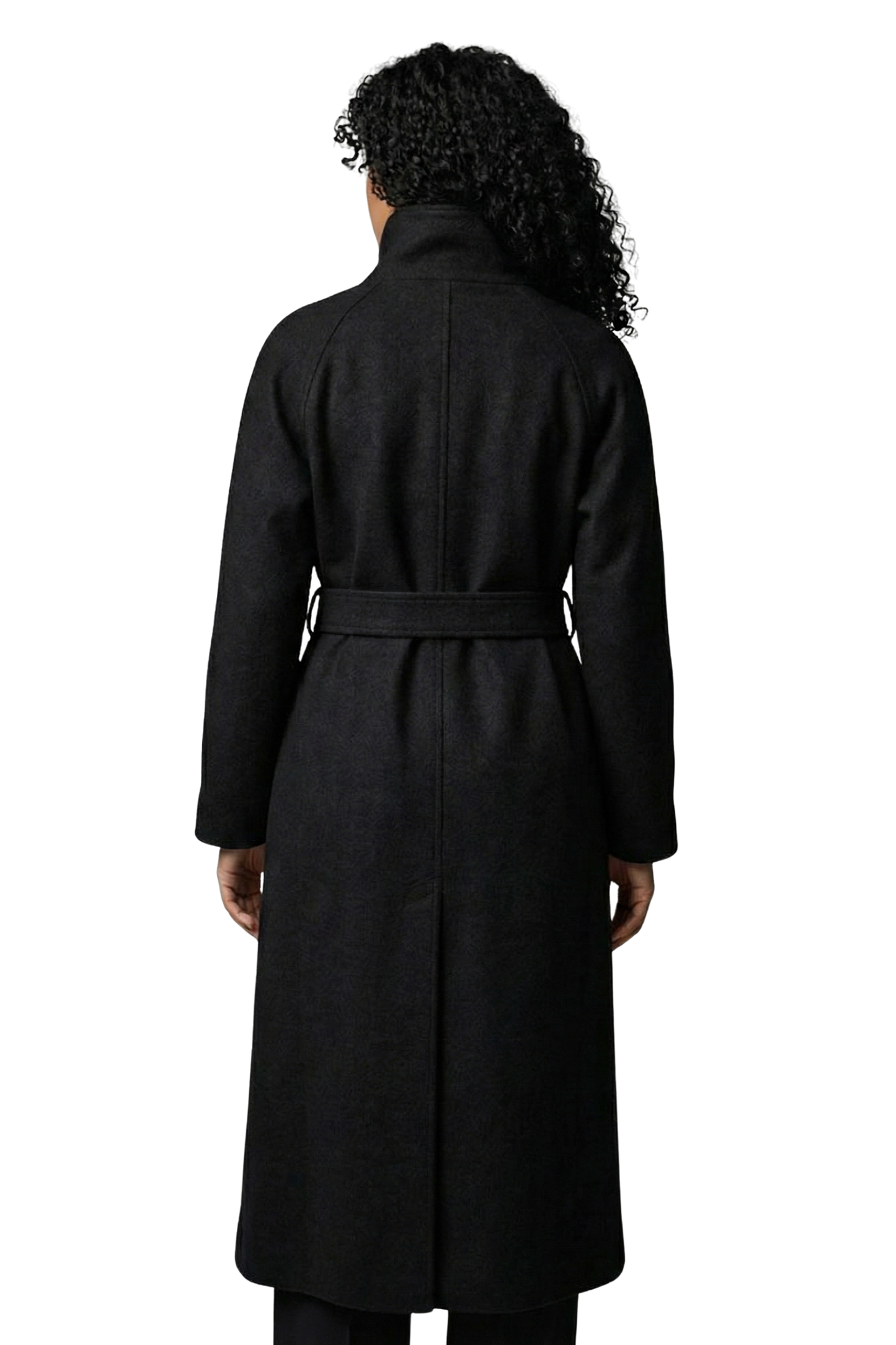 Novair High-Neck Wrap Coat