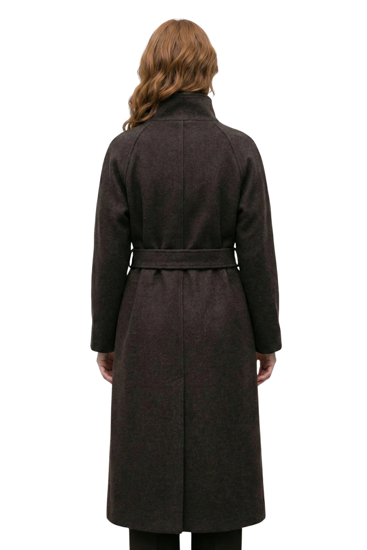 Novair High-Neck Wrap Coat