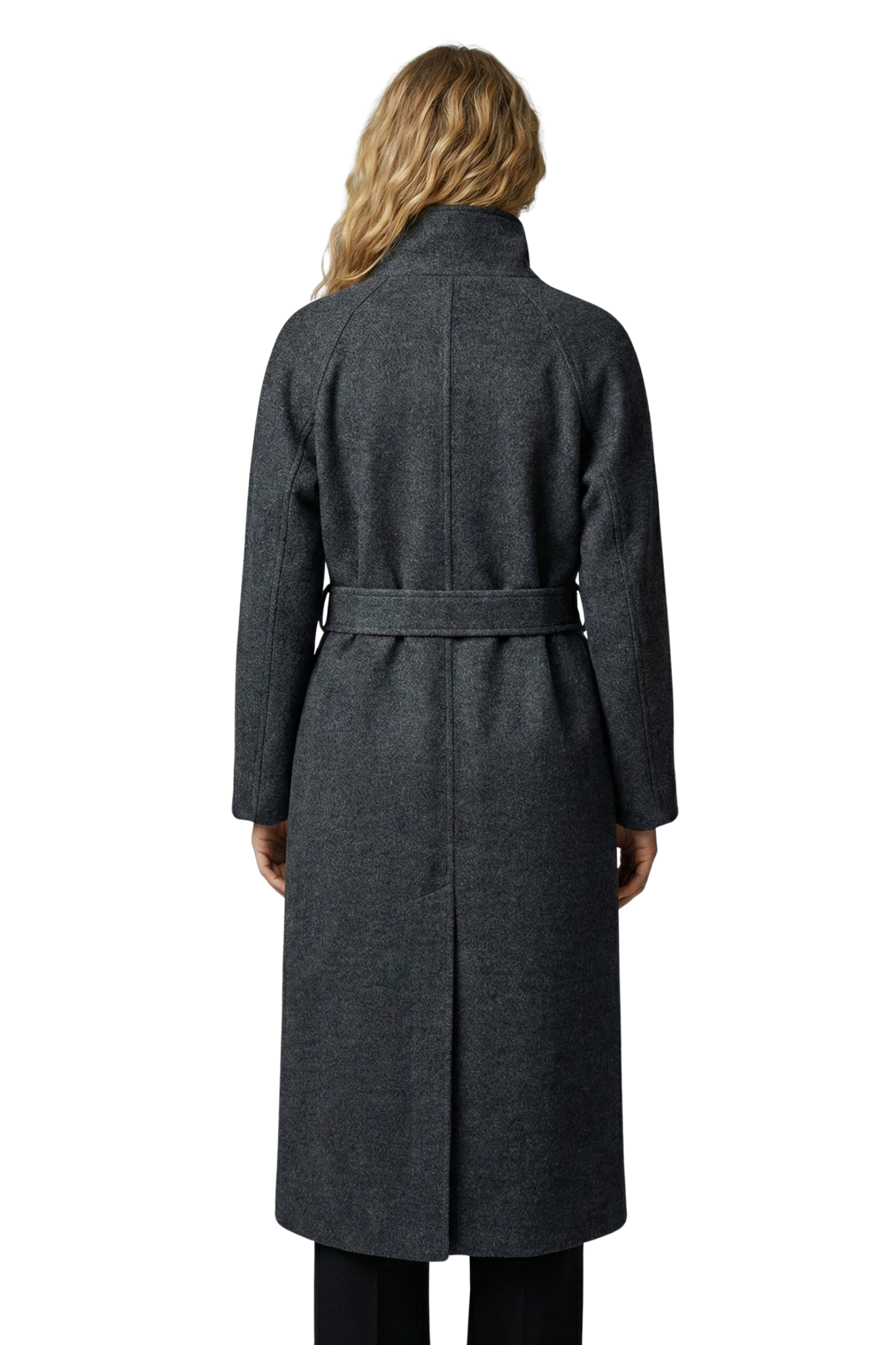 Novair High-Neck Wrap Coat