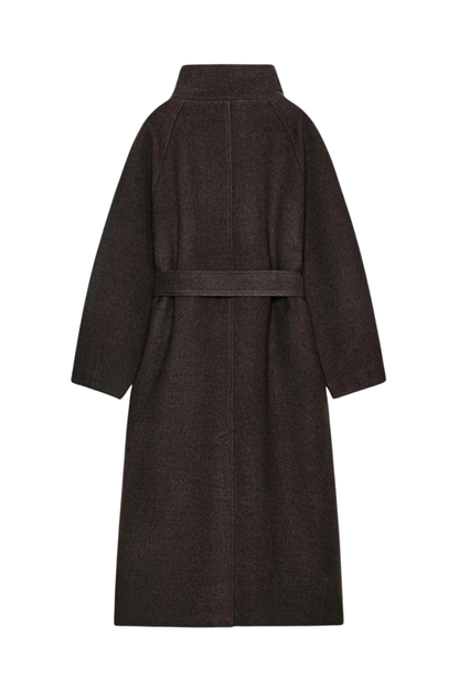 Novair High-Neck Wrap Coat