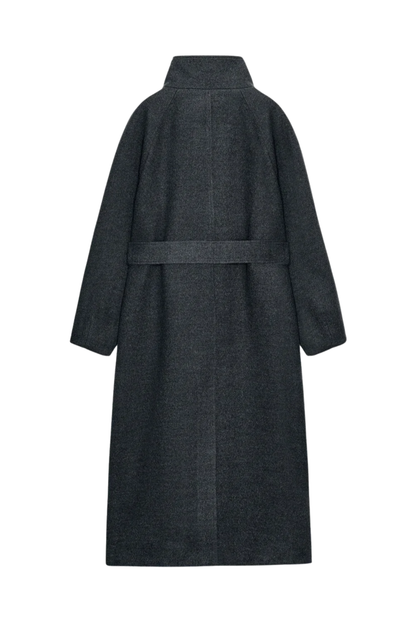 Novair High-Neck Wrap Coat